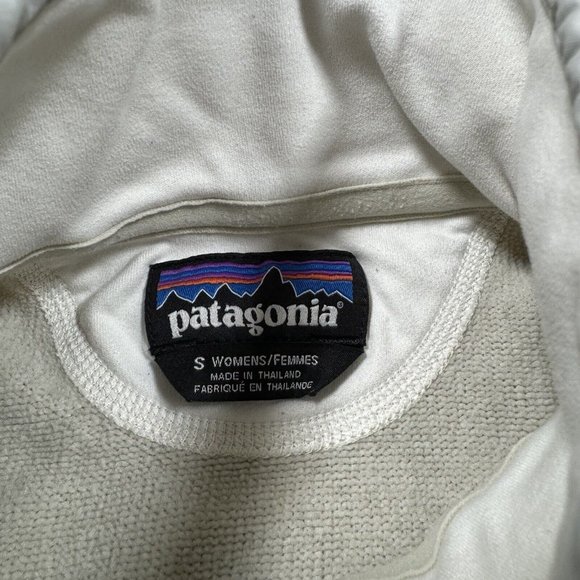 Patagonia Women's S Lightweight Better Sweater Marsupial Pullover Bleached Stone - Picture 13 of 14